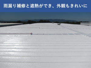 Read more about the article 折板屋根への塗装により、雨漏りと暑さ対策を実現した事例